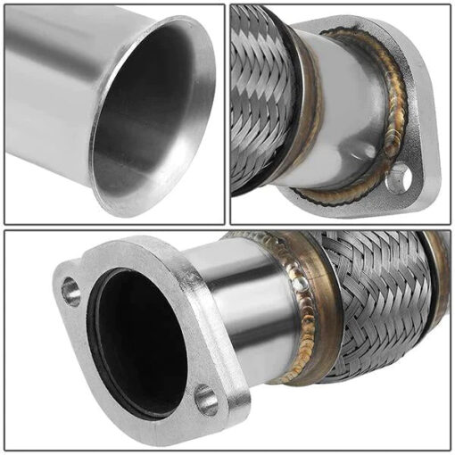 2003-2007 6.0L Ford F250 F350 F450 Powerstroke Diesel Heavy Duty Polished Exhaust Up-Pipe Y-Pipe - Image 7