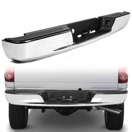 Rear Step Bumper for 2003-2009 Dodge RAM 1500 2500 3500 - Image 9