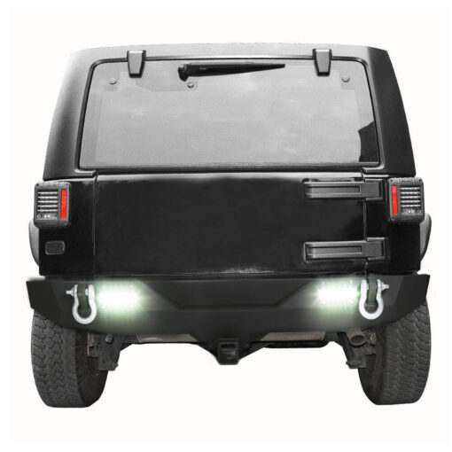 Textured Rear Bumper for 2007-2018 Jeep Wrangler JK - Image 9
