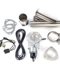 3 Inch Plum-shaped Unilateral Manual Exhaust Cutout Kit