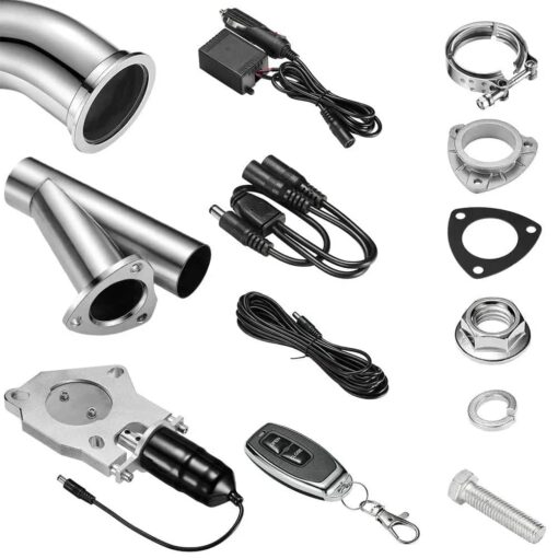2.0/2.25/2.5/3 Inch Dual Electric Exhaust Cutout Valve Remote Switch with 4 Clamps - Image 13