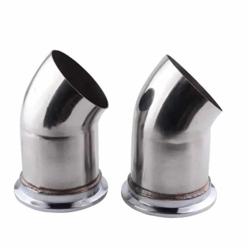 3 Inch Stainless Steel Dual Exhaust Cutout Be-Cut Pipe Kit - Image 3
