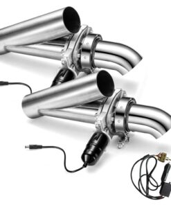 2.0/2.25/2.5/3 Inch Dual Manual Switch Electric Exhaust Cutout Valve