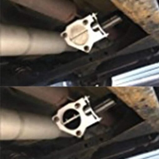 Performance Stainless Steel Electric Exhaust Cutout Valve Kit With Manual Switch - Image 7
