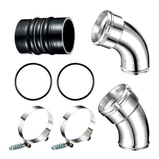 Cold Side Intercooler Pipe Kit For 2006-2010 6.6 LBZ LMM Duramax Diesel