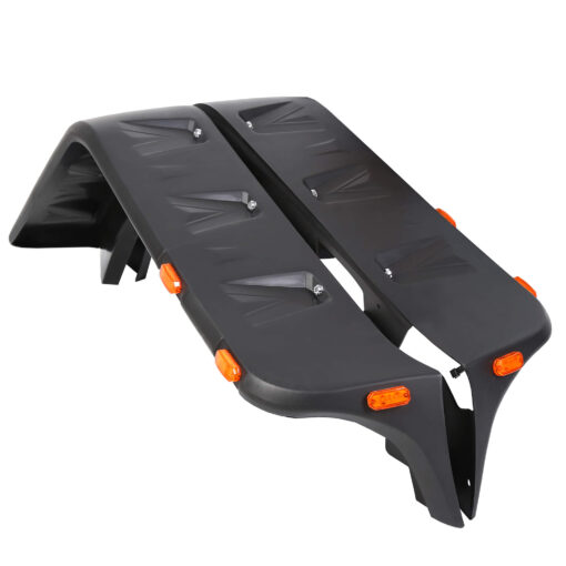 Rivet Fender Flares for 2007-2018 Jeep JK Wrangler - Image 3