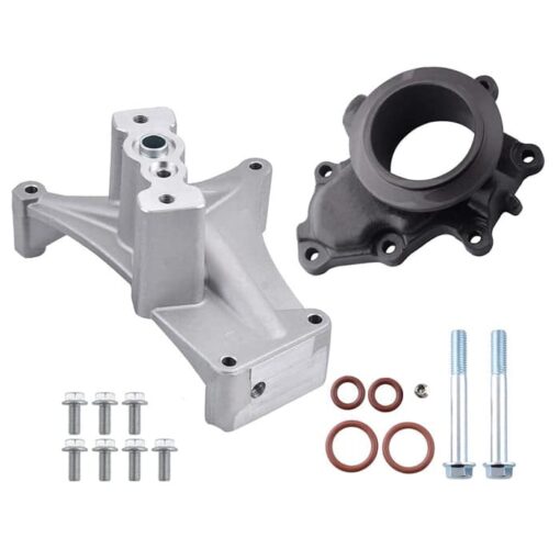 1999.5-2003 Ford 7.3L Powerstroke Diesel Exhaust Bellowed Up-Pipe Kit & EBPV Generic - Image 2