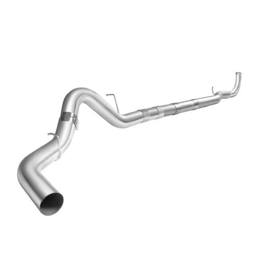 For 4.0/5.0 Inch LML 6.6L Duramax Chevy GMC DPF Delete Race Pipe Exhaust Downpipe-Back(2011-2016) - Image 3