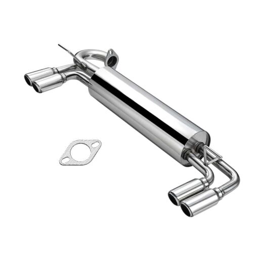 2 Inch Axle-Back Cat-back Exhaust for 1985-1989 Toyota MR2 w/ Quad W10 SW 4A-GE