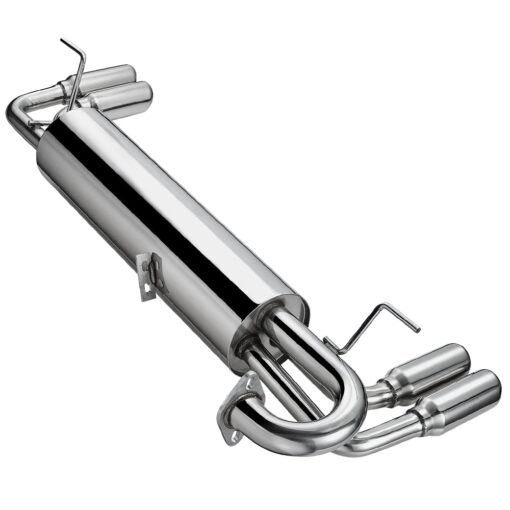 2 Inch Axle-Back Cat-back Exhaust for 1985-1989 Toyota MR2 w/ Quad W10 SW 4A-GE - Image 6