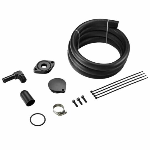 CCV PCV ReRoute Delete Kit for 6.4L Powerstroke Diesel Ford (2008-2010) - Image 2