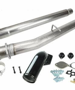 4'' CAT & DPF Delete Pipe and EGR Valve Cooler Delete Kit For Ford Powerstroke 6.4L(2008-2010)