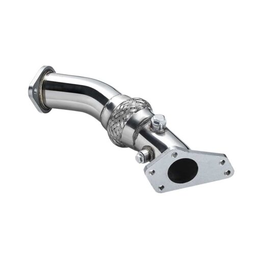 3" Catback Exhaust 4.5" Muffler Tip+Downpipe Up-pipe for 2002-2007 Subaru Impreza WRX / STI GD EJ205 - Image 5