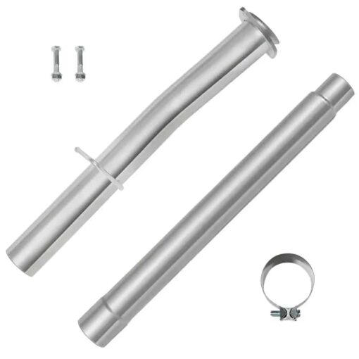 4.0 Inch  Ford 6.4 Powerstroke Cat & DPF Delete Race Downpipe-Back Pipe(2008-2010) - Image 9