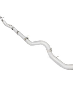5 DOWNPIPE BACK SINGLE ALUMINIZED NO MUFF Sierra Silverado 25003500 6.6L DURAMAX (2015-2016)
