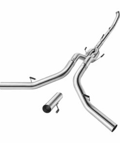 5" Turbo Back Duals 6.7L Cummins DPF Delete Race Pipe Dodge Ram 2500/3500(2013-2018)