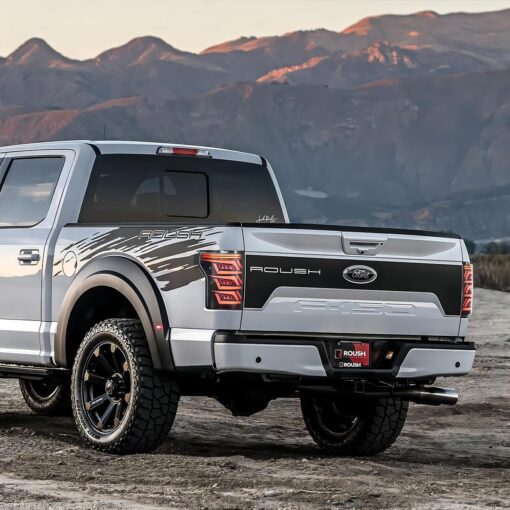 15-20 Ford F150 13th Gen (P552)  LED Tail Lights With Sequential Red Turn Signal Smoked - Image 7
