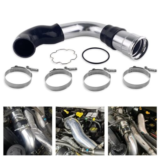 3.5″ Cold Side Intercooler Pipe Kit For 2011-2019 6.7 Powerstroke Diesel Ford F250 F350 F450 - Image 12