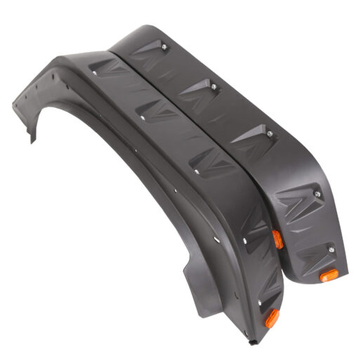 Rivet Fender Flares for 2007-2018 Jeep JK Wrangler - Image 4