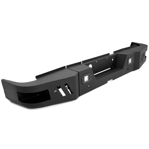 Rear Bumper Step Bumper Compatible with 2010-2021 Dodge Ram 2500 3500 Heavy Duty Steel - Image 3