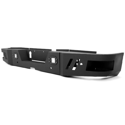 Rear Bumper Step Bumper Compatible with 2010-2021 Dodge Ram 2500 3500 Heavy Duty Steel - Image 4