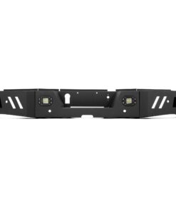 Rear Bumper Step Bumper Compatible with 2010-2021 Dodge Ram 2500 3500 Heavy Duty Steel