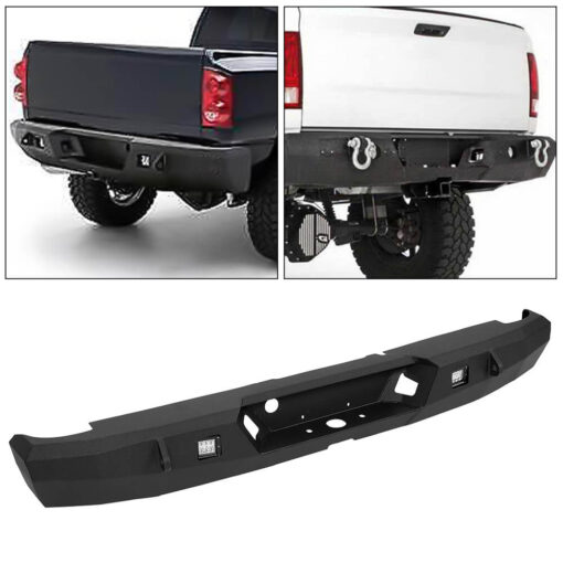 Rear Bumper for 2003-2009 Dodge Ram 1500 2500 3500 - Image 2
