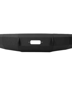 Modular Black Front Bumper for 1992-1996 Ford F-150 F-250 F-350 3-Piece Steel Base
