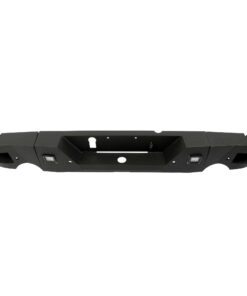 Truck Black Steel Rear Bumper for 2009-2018 Dodge Ram 1500 Face Bar Guard Step
