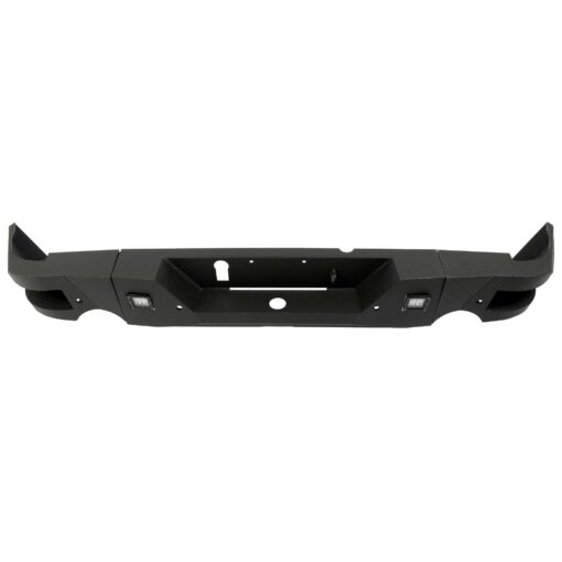 Truck Black Steel Rear Bumper for 2009-2018 Dodge Ram 1500 Face Bar Guard Step