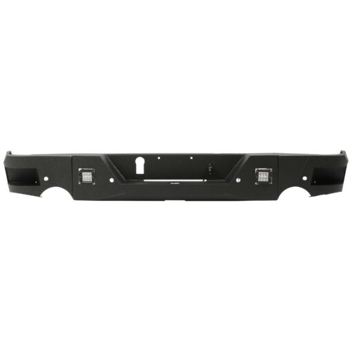 Truck Black Steel Rear Bumper for 2009-2018 Dodge Ram 1500 Face Bar Guard Step - Image 6