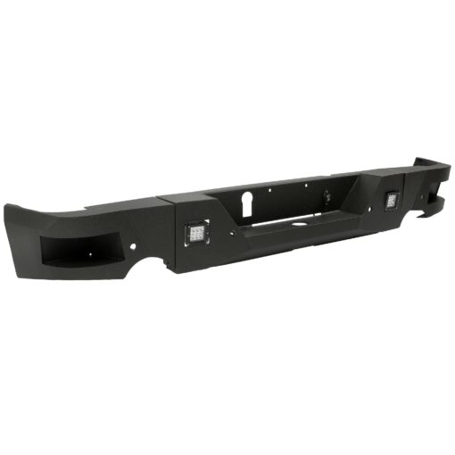 Truck Black Steel Rear Bumper for 2009-2018 Dodge Ram 1500 Face Bar Guard Step - Image 7
