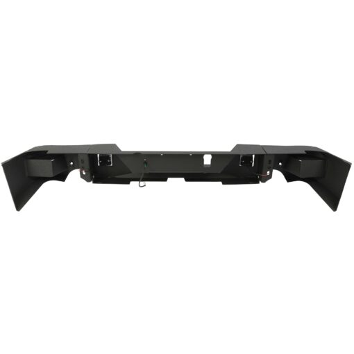Truck Black Steel Rear Bumper for 2009-2018 Dodge Ram 1500 Face Bar Guard Step - Image 8