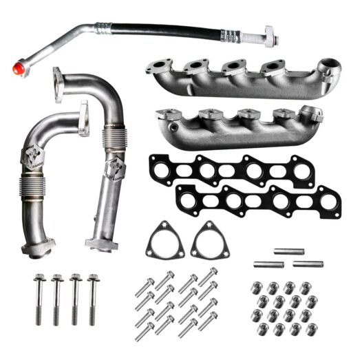 Ford Powerstroke 6.4L – Exhaust Manifold Kit w Up-pipe (2008-2010)