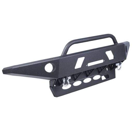 New Front Bumper Guard W/ Winch Ready LED Hole D-Rings Offroad Steel for 2005-2015 Toyota Tacoma pick up only - Image 3