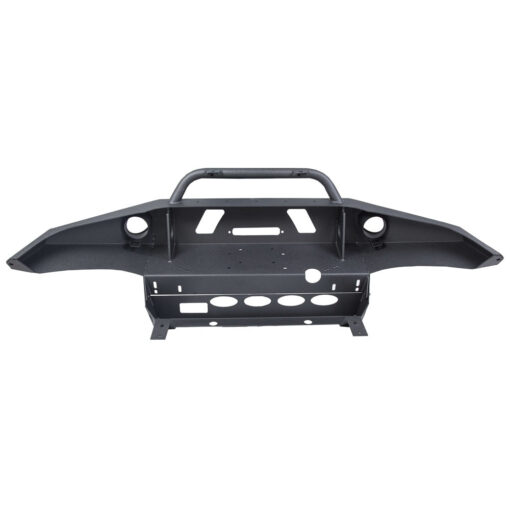 New Front Bumper Guard W/ Winch Ready LED Hole D-Rings Offroad Steel for 2005-2015 Toyota Tacoma pick up only - Image 4