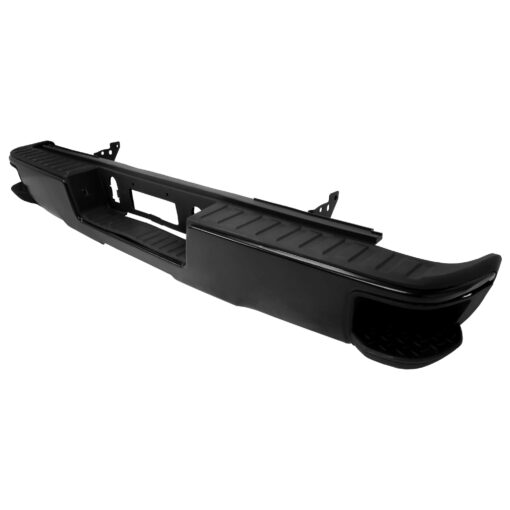 Rear Step Bumper for 2014 - 2018 Chevy Silverado & GMC Sierra 1500 Assembly Black - Image 4