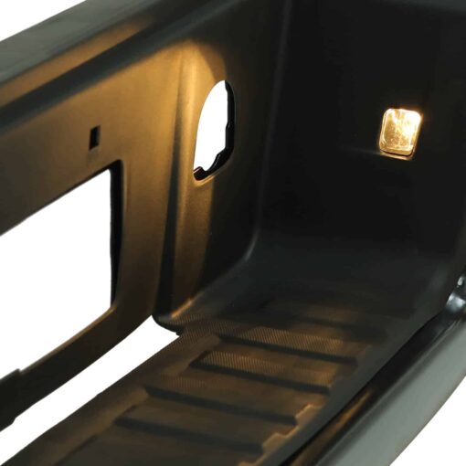Rear Step Bumper for 2014 - 2018 Chevy Silverado & GMC Sierra 1500 Assembly Black - Image 9