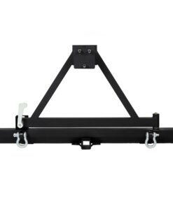 Rear Bumper for 1987-2006 Jeep Wrangler TJ YJ with Tire Carrier