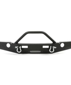 Front Winch Custom Bumper W/ BullBar D-Rings For 1998-2004 Land Rover Discovery II