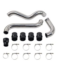 Polished Intercooler Pipe &Boot Kit For 2011-2016 GMC CHEVY 6.6 6.6L LML Duramax