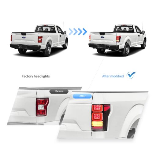 15-20 Ford F150 13th Gen (P552)  LED Tail Lights With Sequential Turn Signal - Image 18