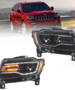 11-13 Jeep Grand Cherokee (WK2)  Headlights Full LED With Startup Animation/ Blue DRL