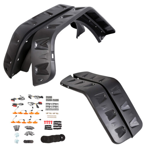 Rivet Fender Flares for 2007-2018 Jeep JK Wrangler - Image 14