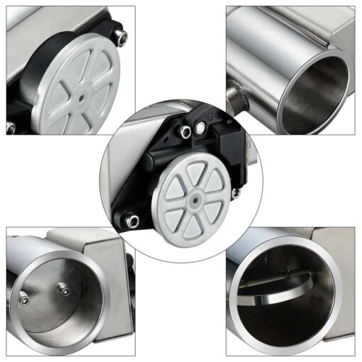 2.0/2.5/3.0 Inch Dual Electric Exhaust Cutout Remote Kit with One Controller - Image 4