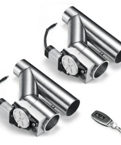 2.0/2.5/3.0 Inch Dual Electric Exhaust Cutout Remote Kit with One Controller